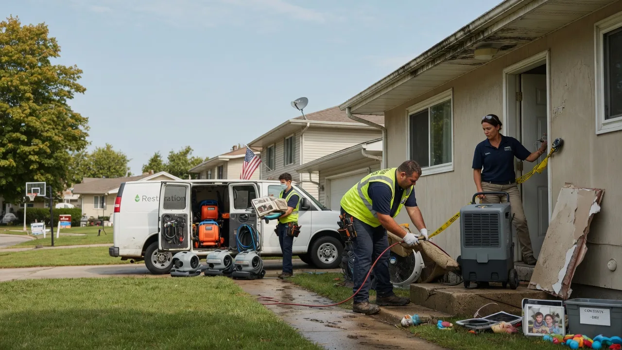 Water Damage Restoration in Guilford, IN near me